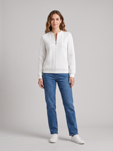 Heidi | Women's Cozy Textured Quarter-Zip Pullover
