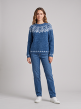 Darlene | Women's Timeless Fair Isle Knit Sweater
