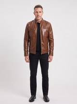 Men's Classic Leather Jacket