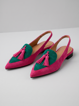 Colette | Women's Tassel Backless Flats