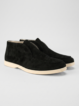 Mariner | Men's Black Suede Loafers
