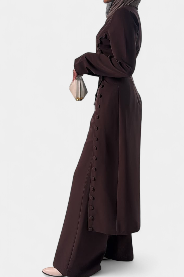 Melissa Lightweight Button-Up Casual Set