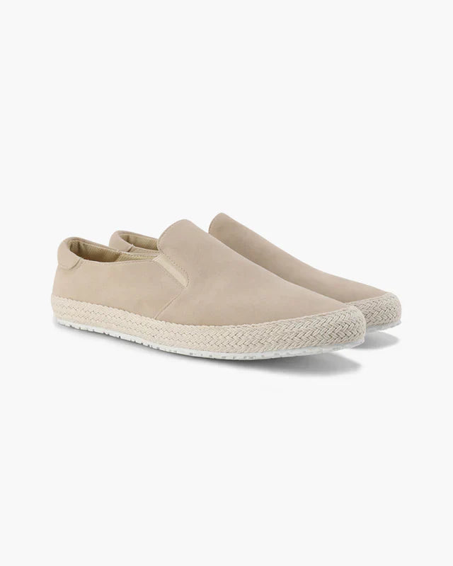 Riviera | Men's Beige Suede Espadrilles