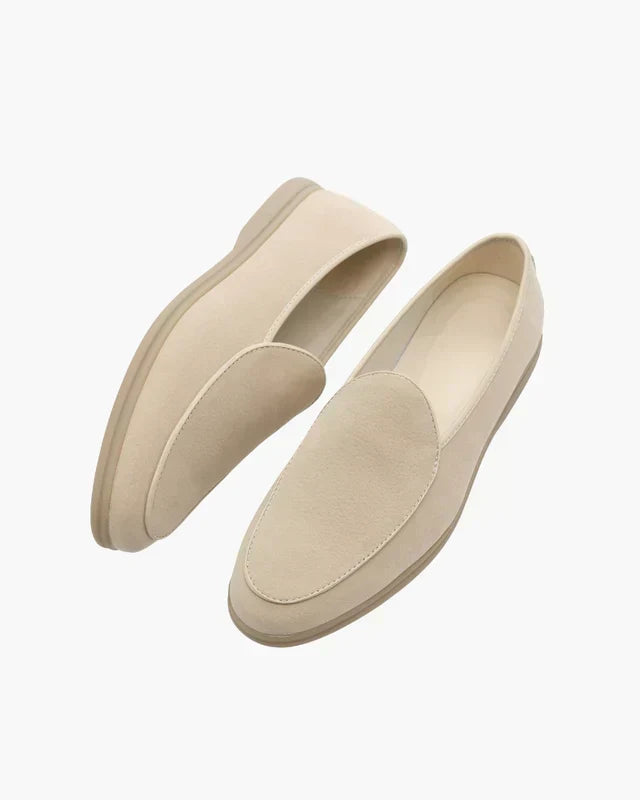 Stirling | Men's Beige Soft Loafers
