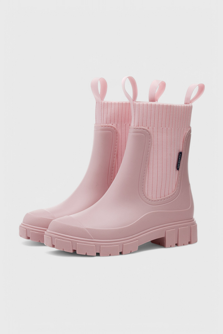 Waterproof Maelie Chelsea Boots with Slip-Resistant Sole