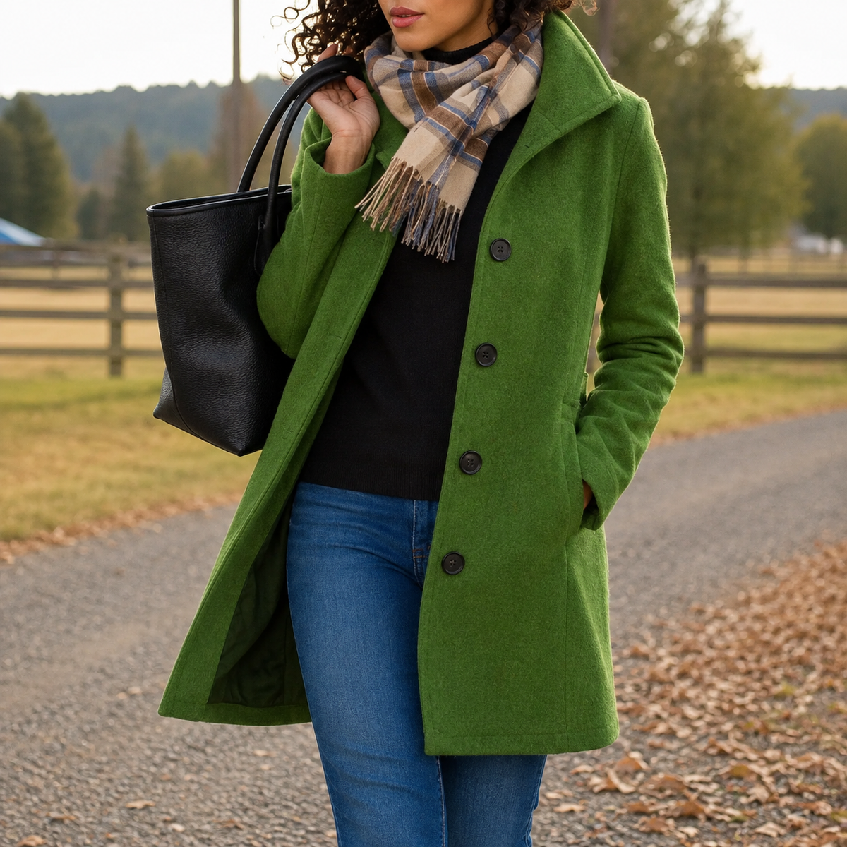 Audrey | Women's Timeless Wool Overcoat