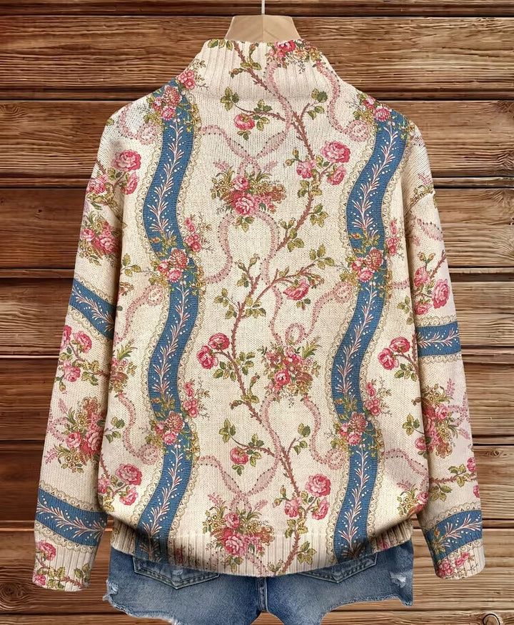 Eulalia™ | Climbing Rose Ribbon Cardigan