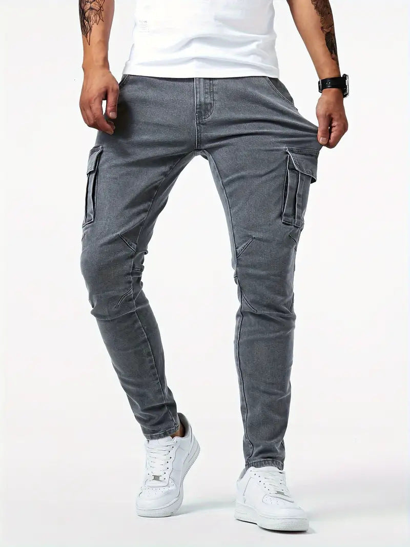 Slim | Men's Stretch Casual Cargo Jeans