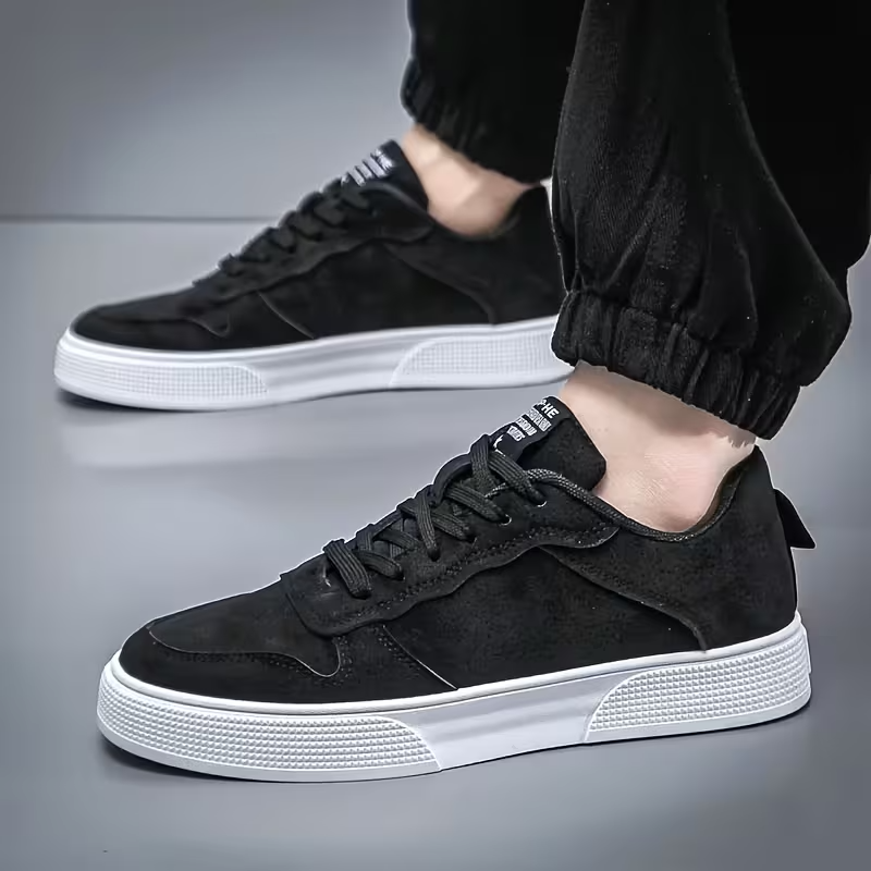 Onyx | Men's Versatile Black Sneakers