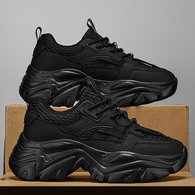 Chunky | Men's Trendy Cushioned Thick Sole Sneakers