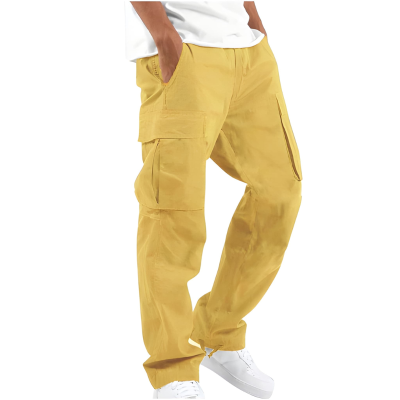 Outdoor | Men's Loose Straight-Leg Workwear Cargo Pants