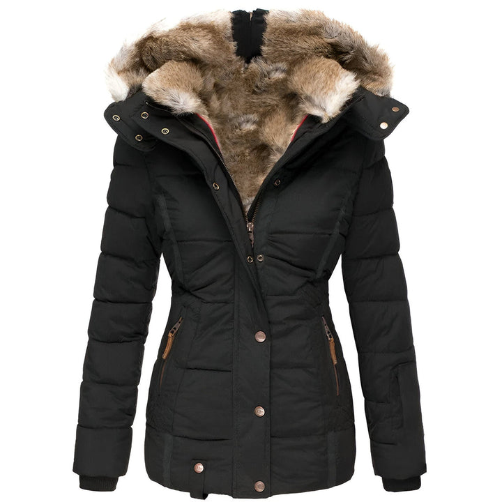 Merrie - Slim-Fit Puffer Jacket with Hood