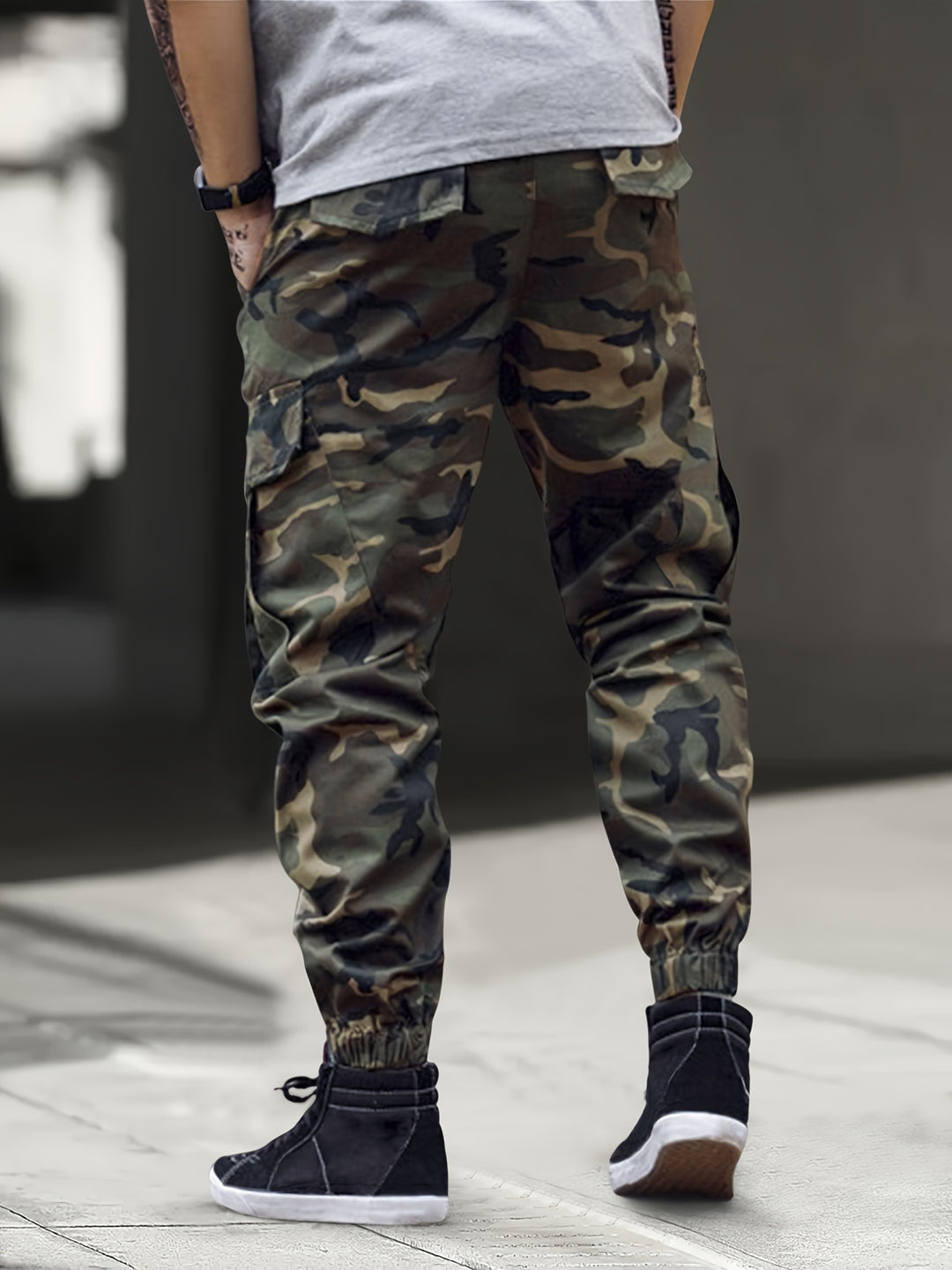 Camo | Men's Versatile Outdoor Cargo Pants