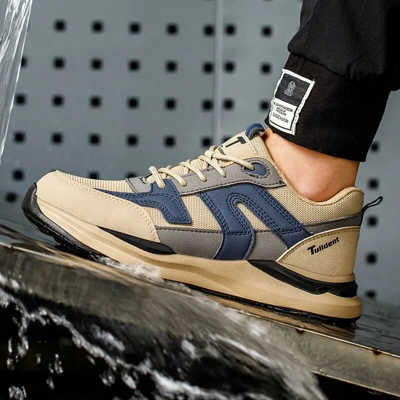 Spring | Men's Lace-Up Casual Sneakers