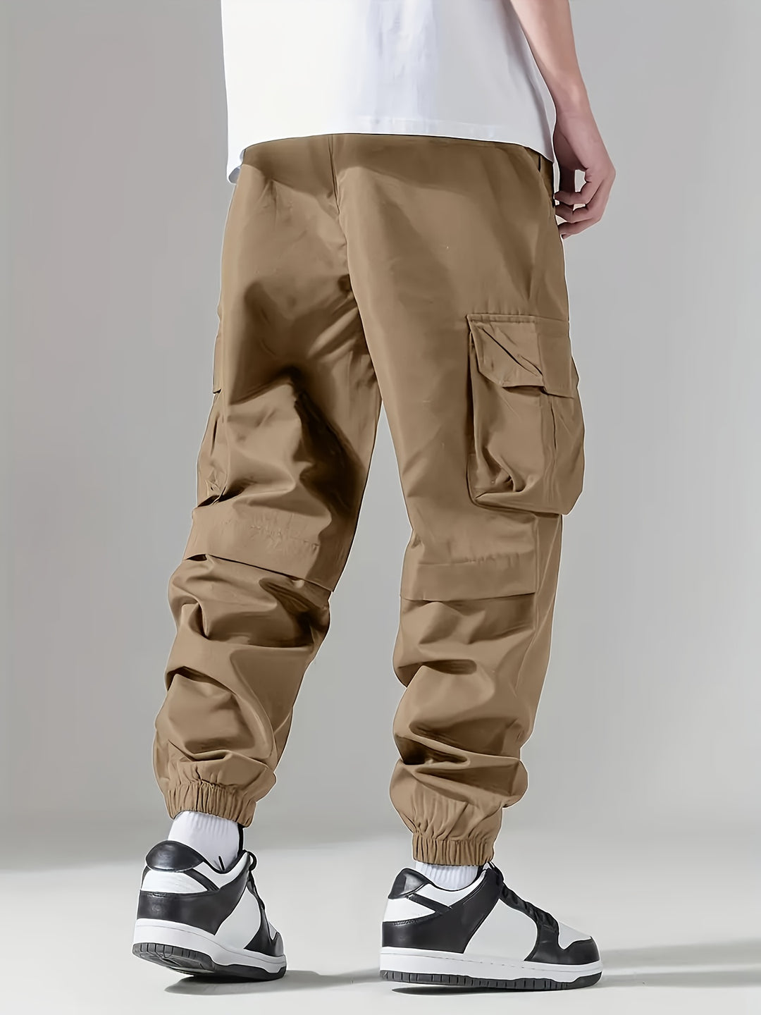 Solid | Men's Casual Outdoor Cargo Pants