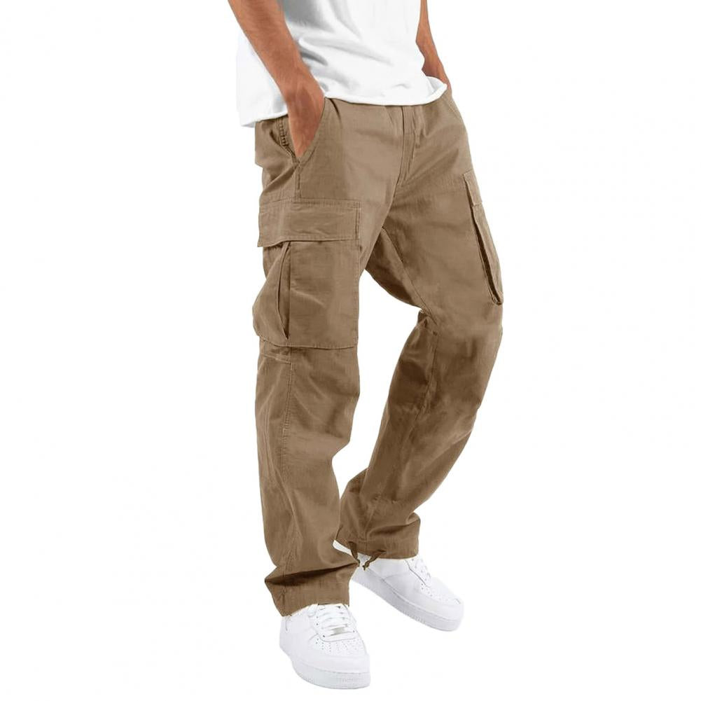 Outdoor | Men's Loose Straight-Leg Workwear Cargo Pants