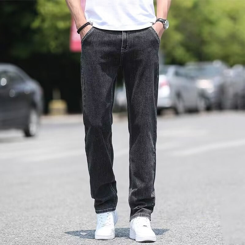 Straight | Men's Classic Versatile Denim Jeans