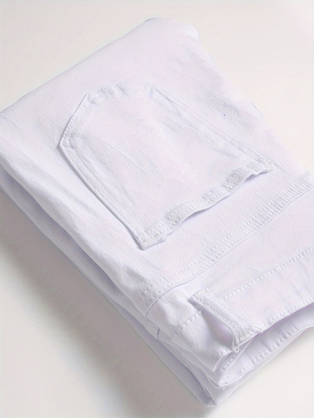 White | Men's Skinny Fit Contemporary Jeans