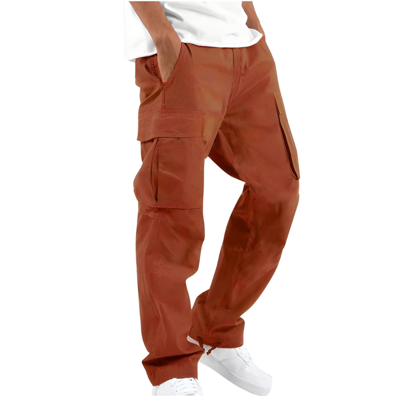 Outdoor | Men's Loose Straight-Leg Workwear Cargo Pants