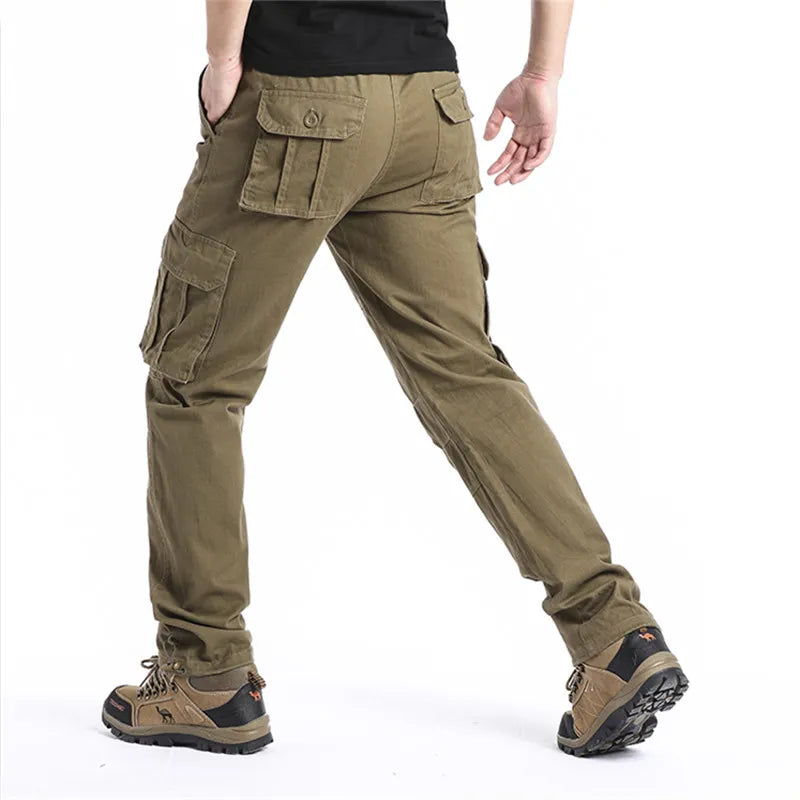 Work | Men's Casual Multi-Pocket Workwear Cargo Pants
