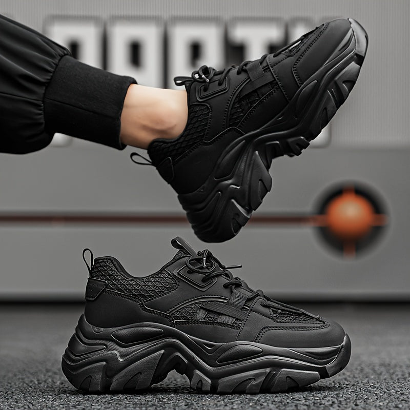 Chunky | Men's Trendy Cushioned Thick Sole Sneakers