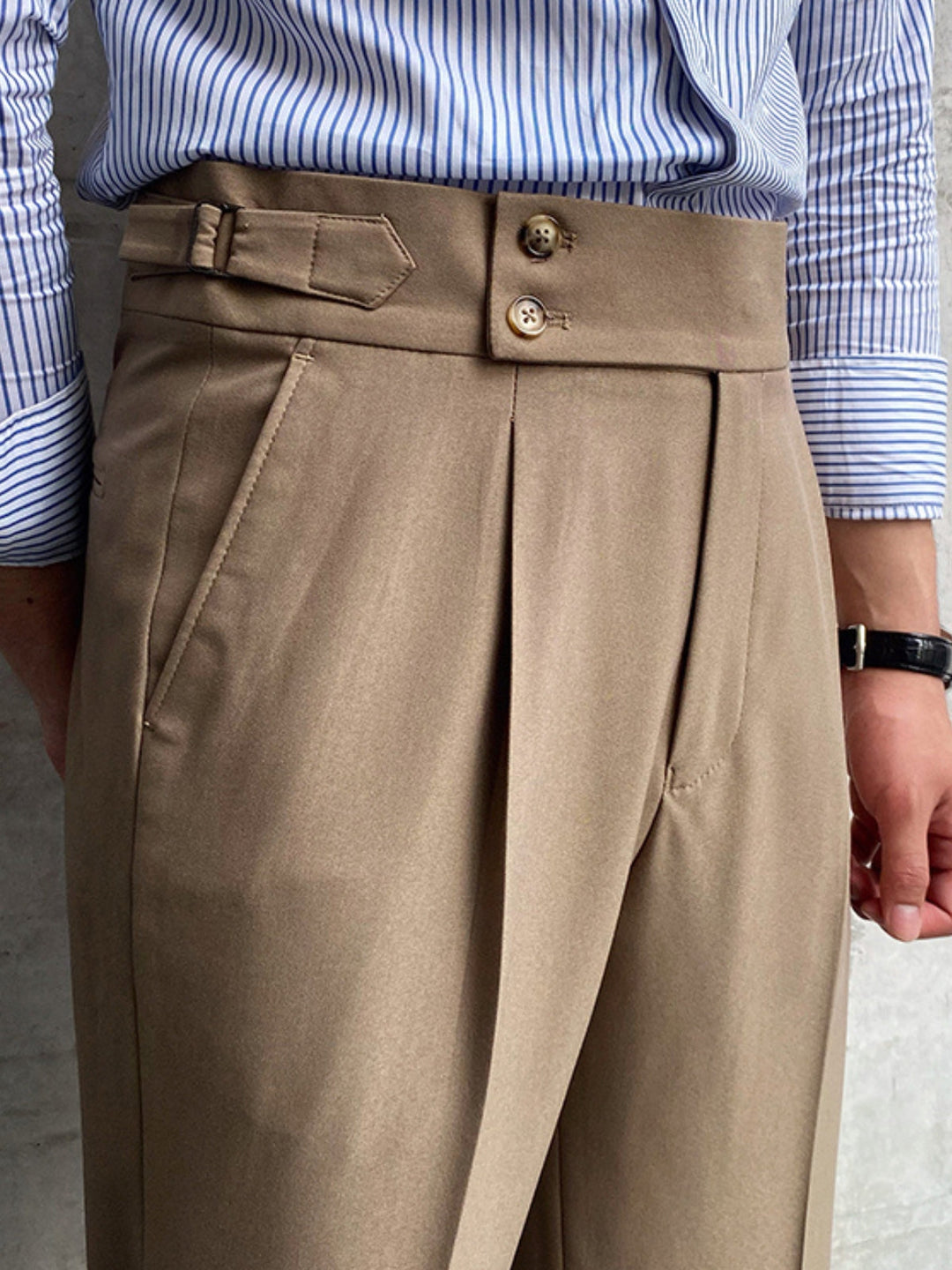 Gurkha | Men's High-Waist Professional Trousers