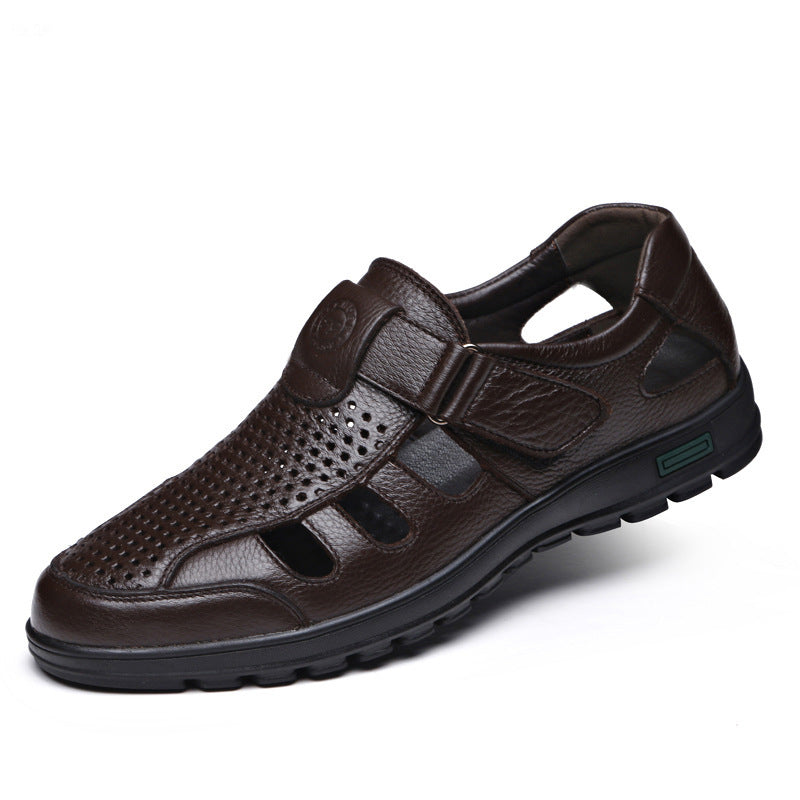 Cowhide | Men's Slip-On Summer Sandals