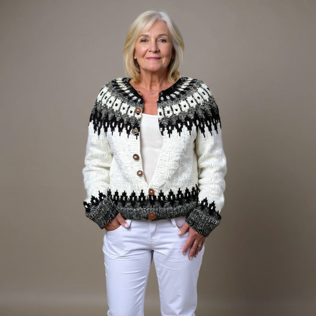 Alexa | Classic Icelandic Vintage Cardigan