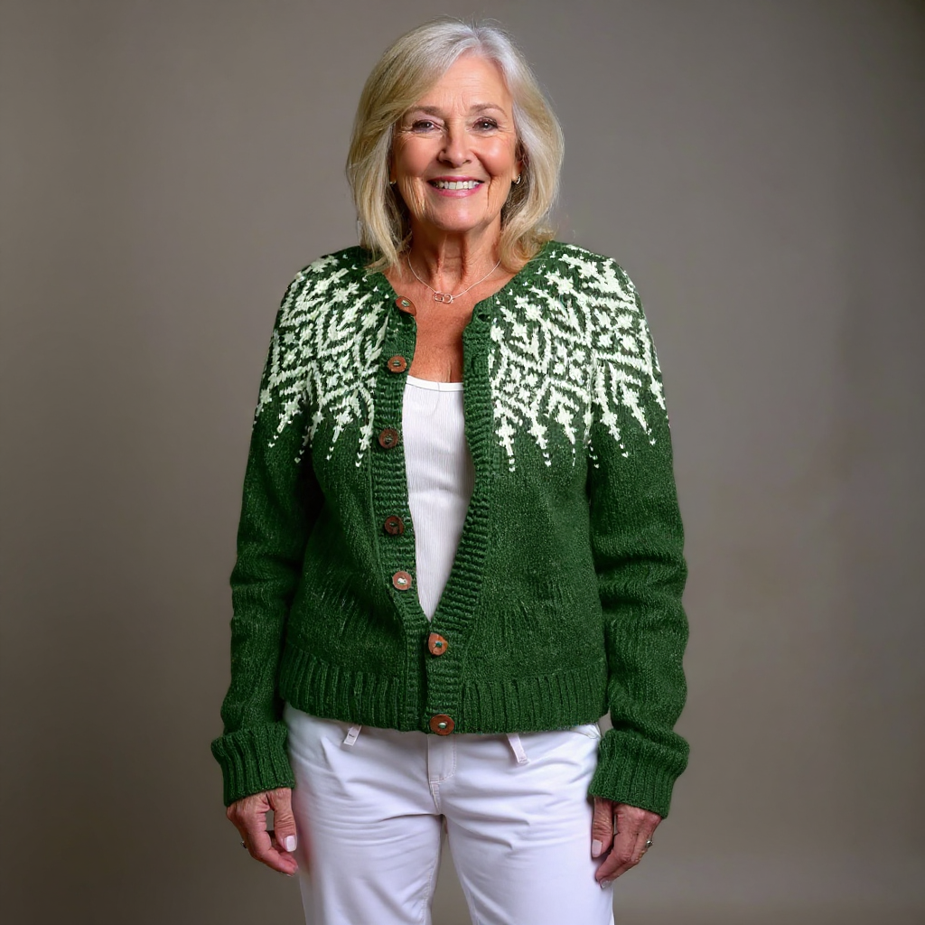 Brienne | Classic Icelandic Vintage Cardigan