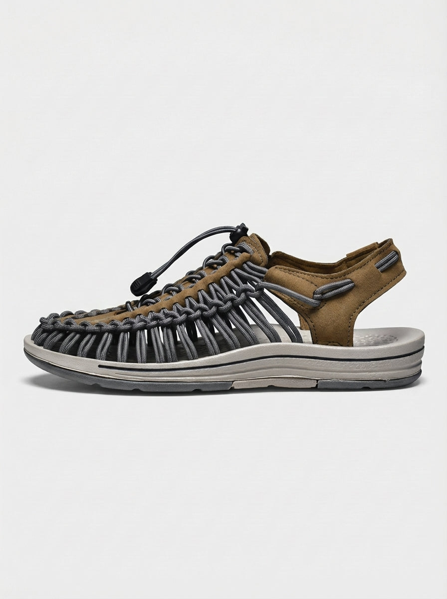Cutout | Men's Closed-Toe Summer Sandals