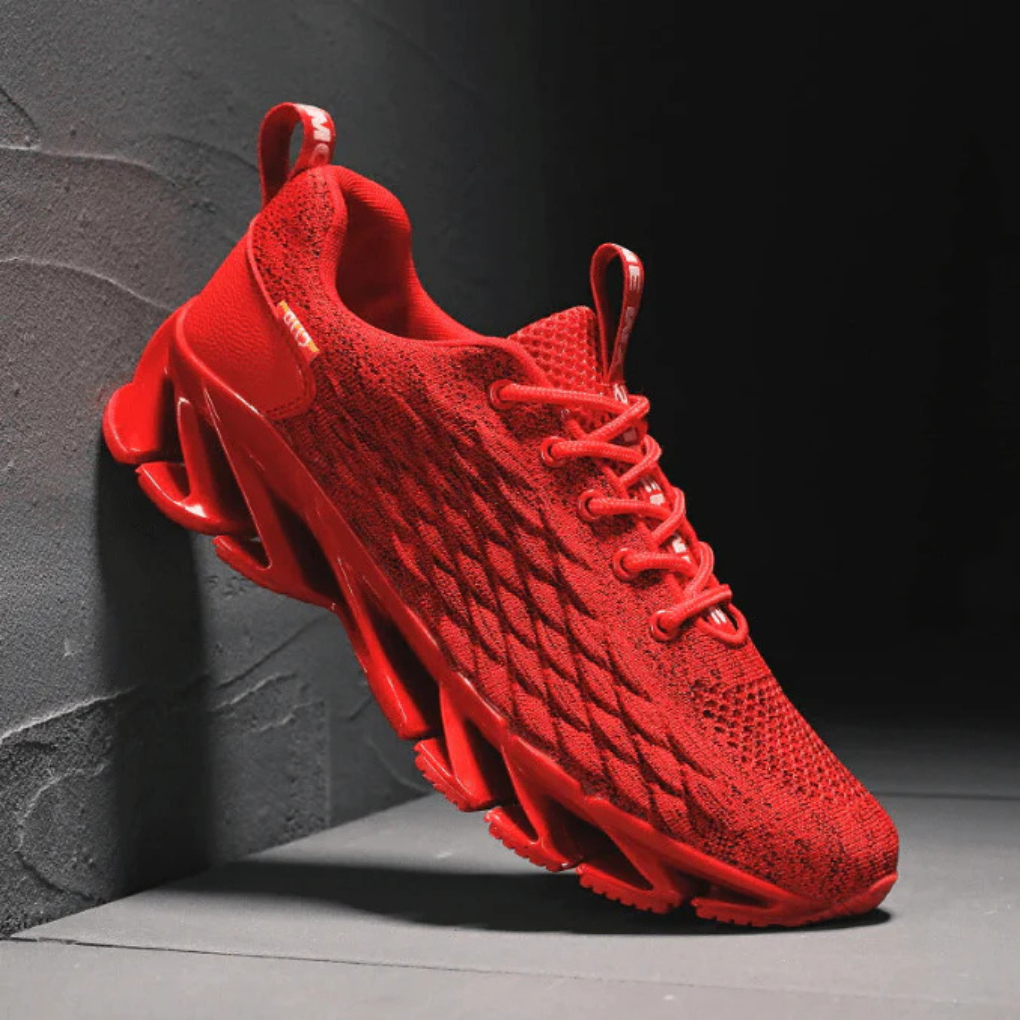 Rush | Men's Mesh Running Sneakers with Enhanced Grip