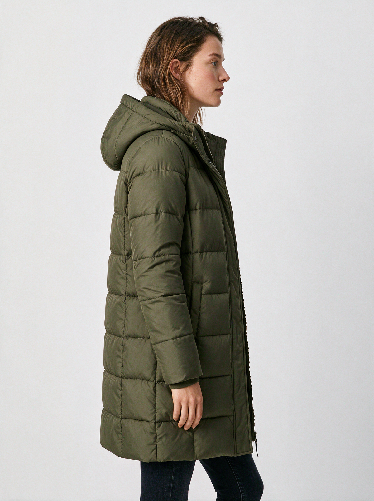 Winslow Down Parka side view