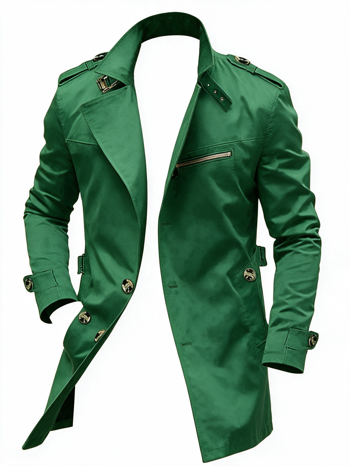 Trench Coat Green