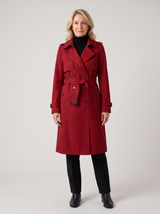 Natalia | Women's Classic Long Trench Coat