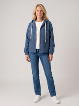Natalie | Women's Hooded Corduroy Autumn Jacket