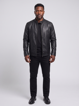 Men's Timeless Leather Biker Jacket
