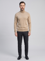 JANGSAN | Men's Merino Wool Turtleneck Sweater