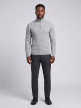 ZERMATT | Men's High Neck Half-Zip Pullover