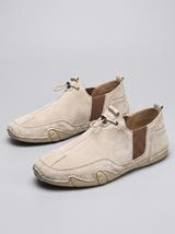 Slide | Men's Elastic Side Panel Slip-On Shoes