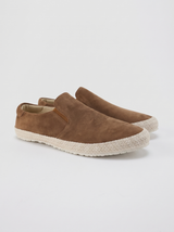 Riviera | Men's Brown Suede Espadrilles