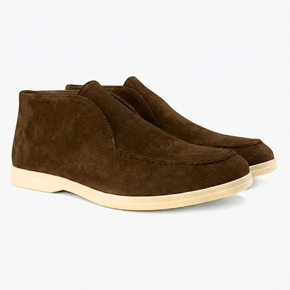 Mariner | Men's Beige Suede Loafers