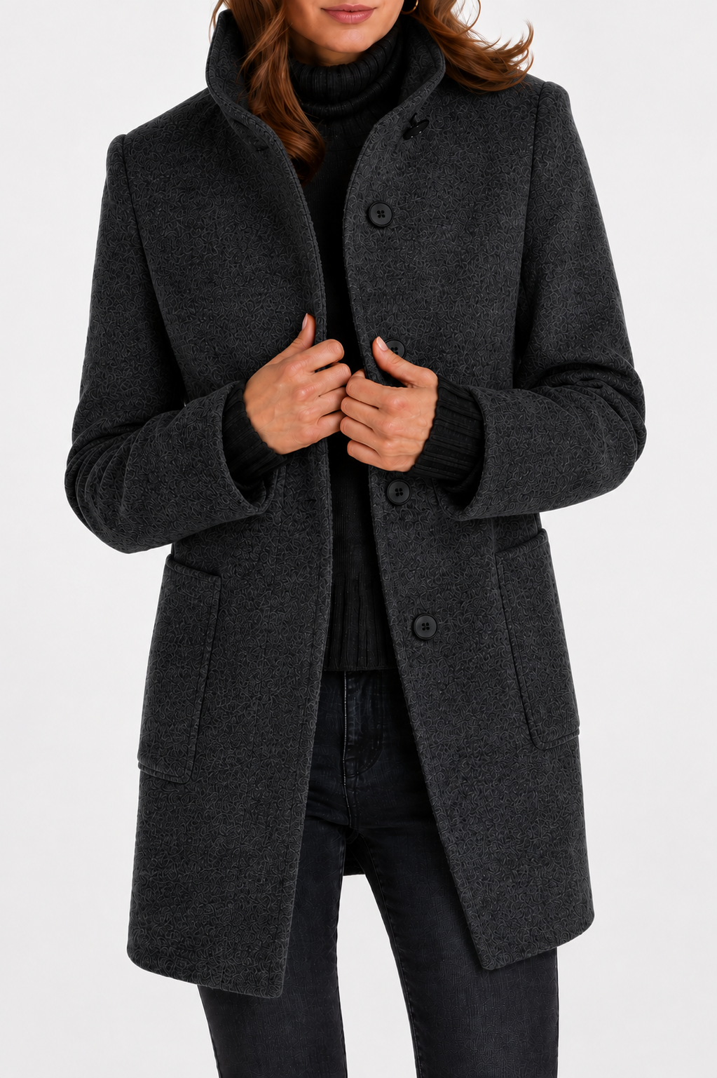 Janet | Women's Timeless Wool Blend Overcoat
