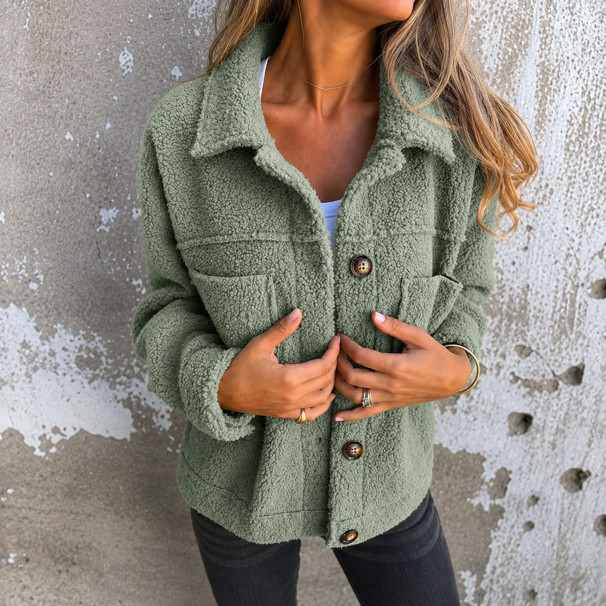 Megan | Women's Cozy Fleece Jacket