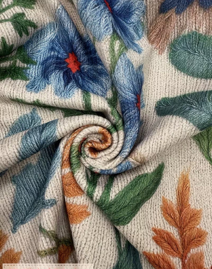 Tabitha™ | Botanical Garden Floral Zip Cardigan